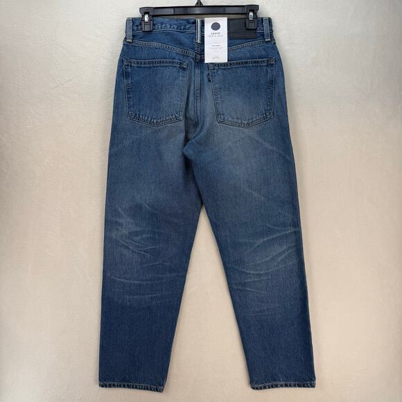 LEVI'S MADE IN JAPAN WOMEN'S 28X27 MEDIUM WASH COLUMN JEANS MIJ MOSHO A58880001 - Picture 6 of 8